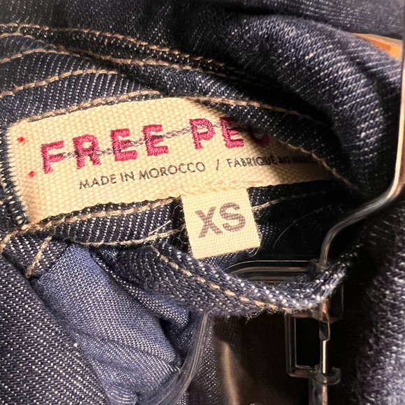 Free People Denim Car Coat - Picture 9 of 9